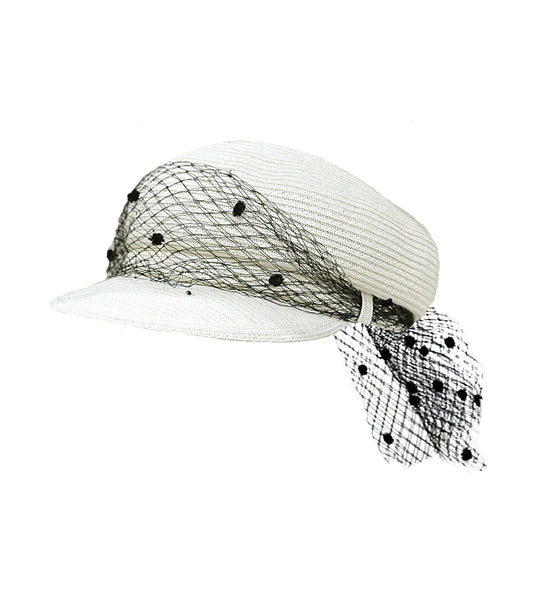 Straw Veil Visor Cap | DIGS