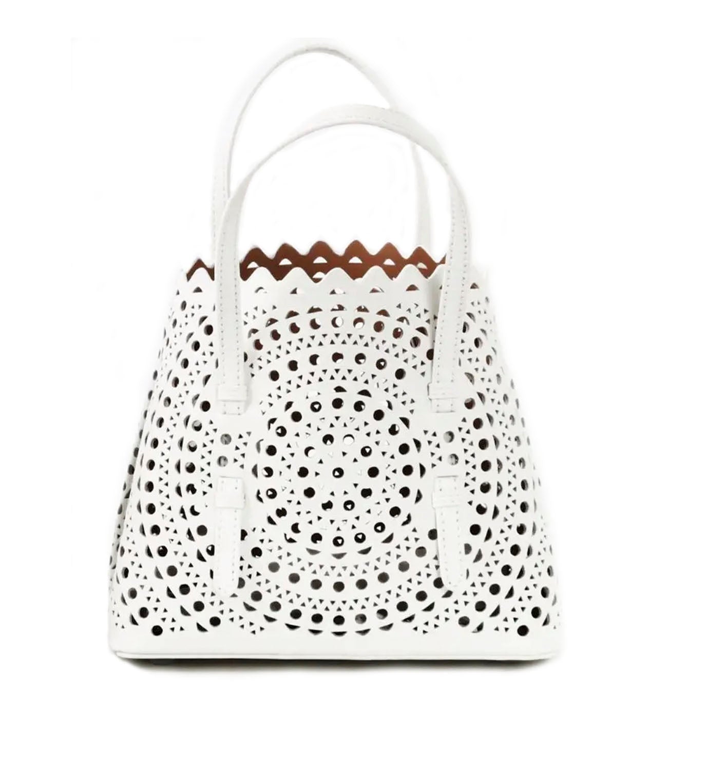 Cut Out Leather Bag 25cm