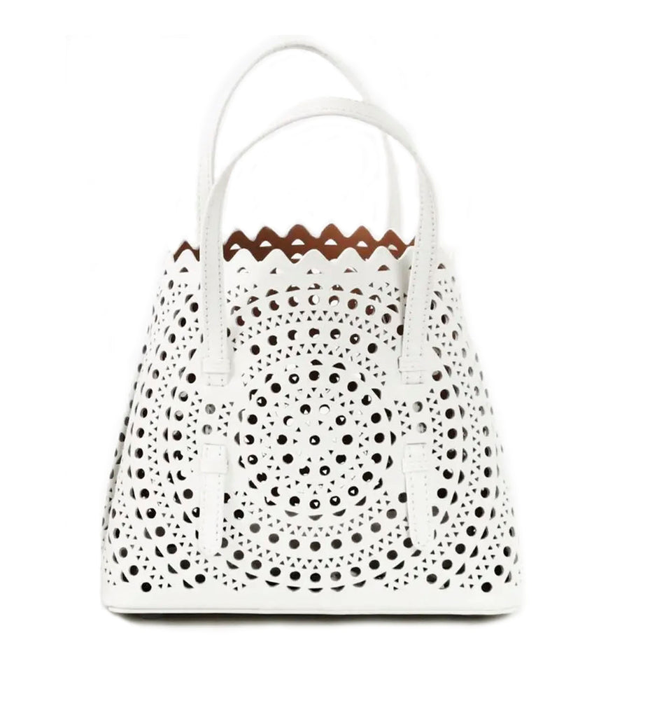 Cut Out Leather Bag 20cm