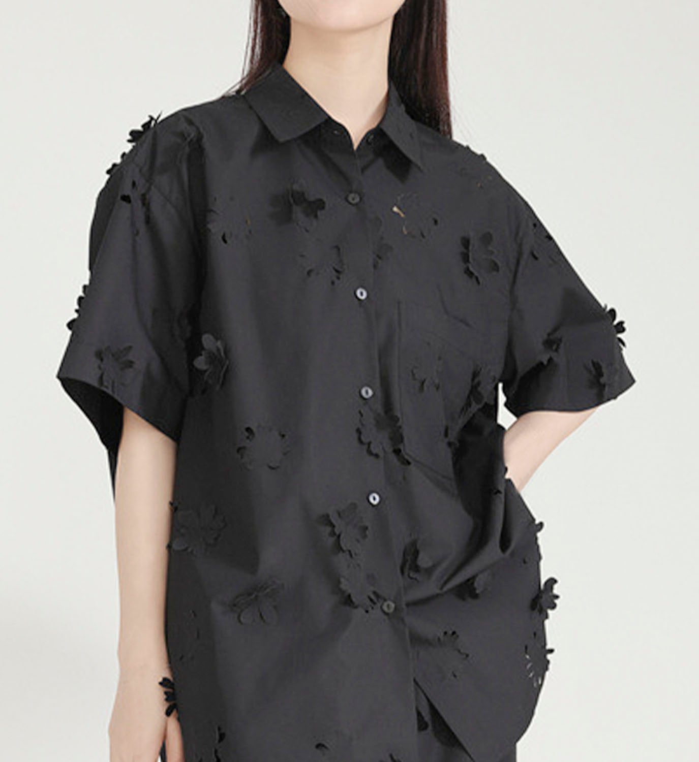 Cut-Out Daisy Shirt