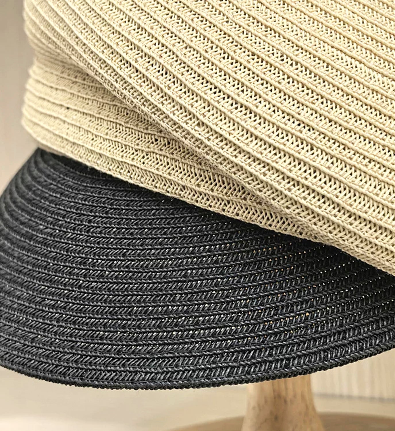 Newsboy Raffia Hat