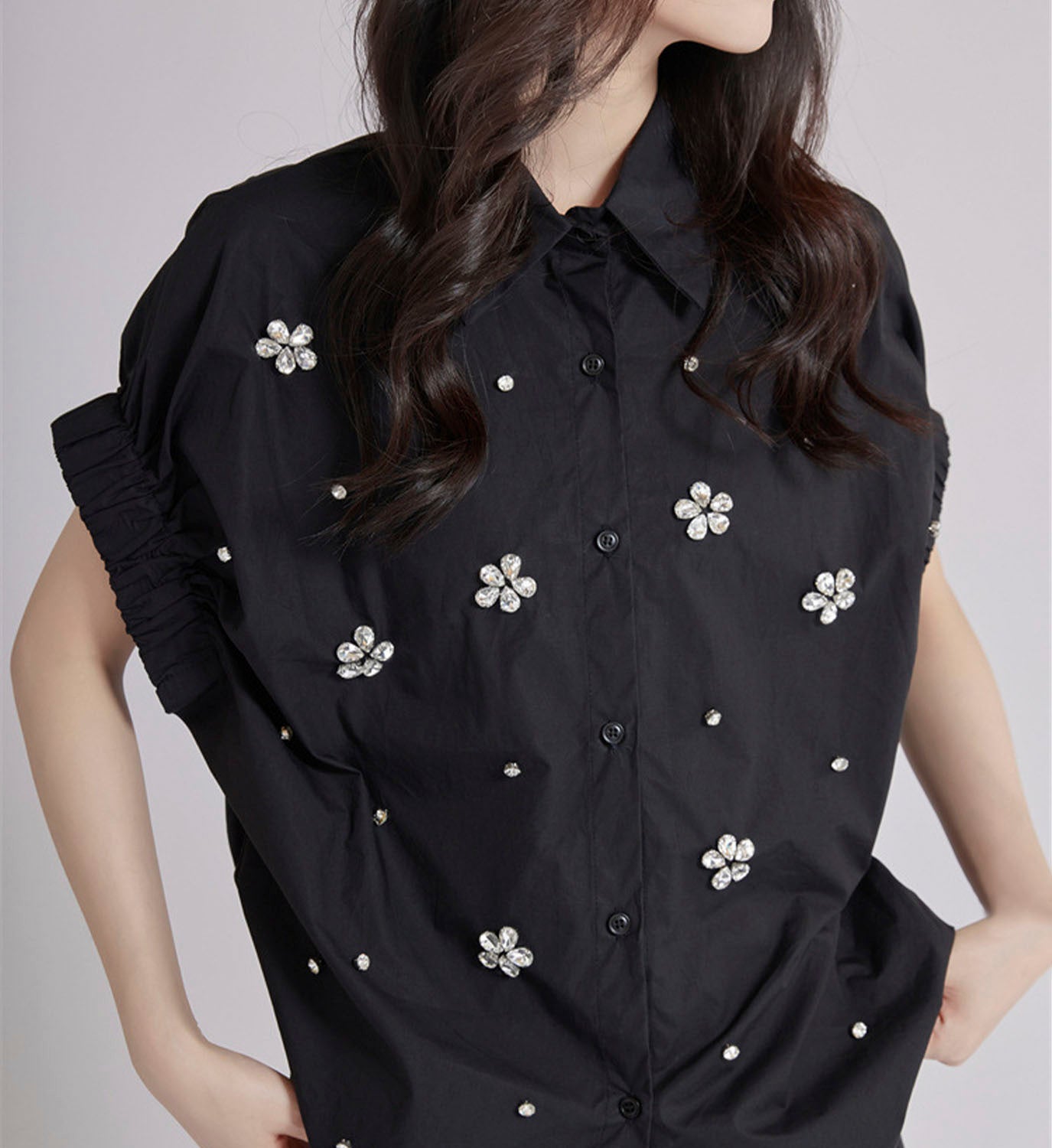 Poplin Crystal Shirt - DIGS
