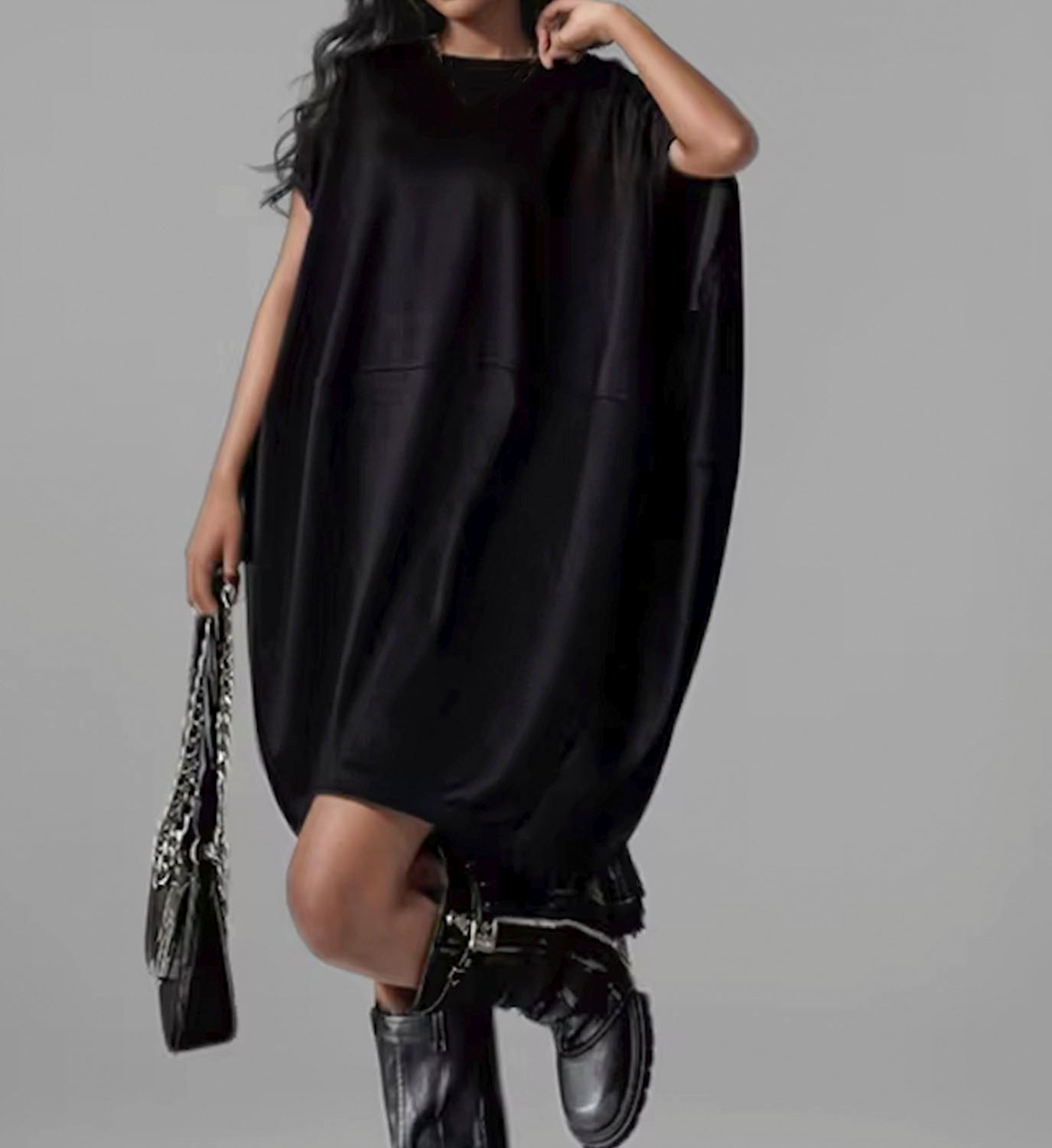 Bubble Jersey Dress
