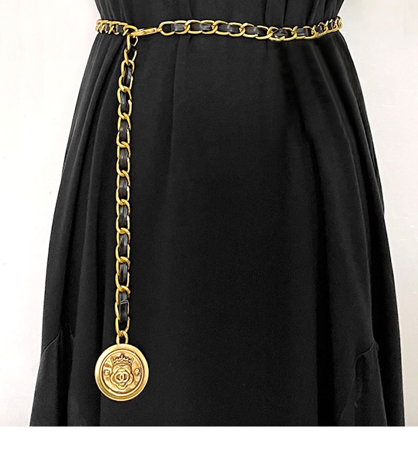 Leather Chain Belt