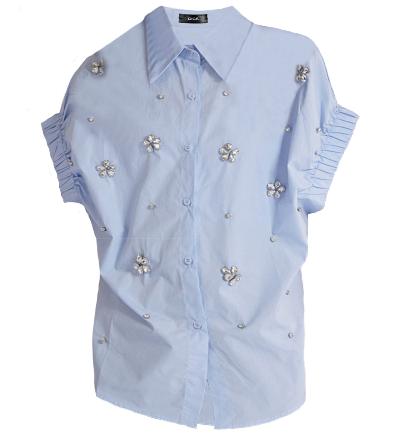 Poplin Crystal Shirt - DIGS