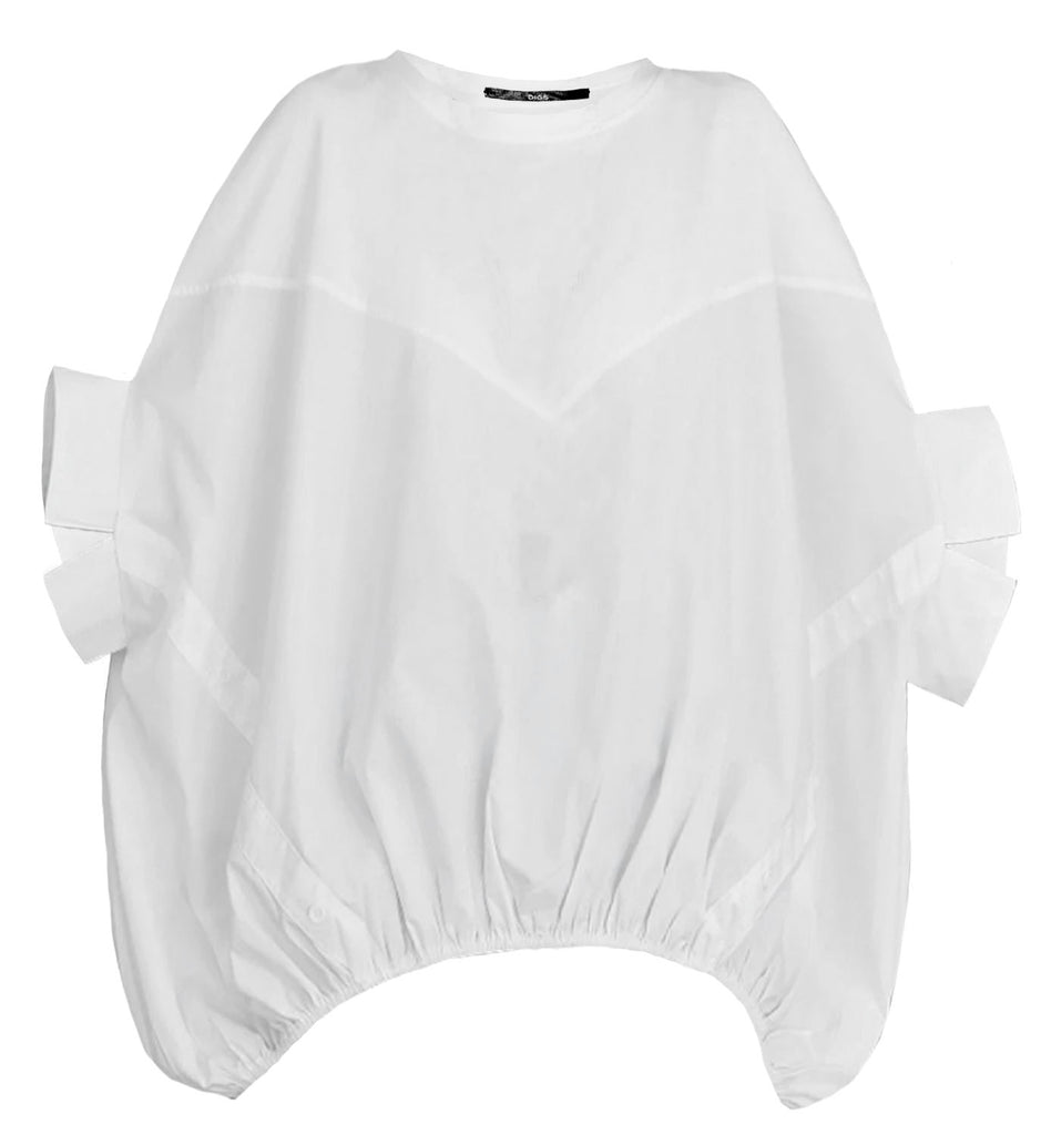 Cocoon Poplin Top