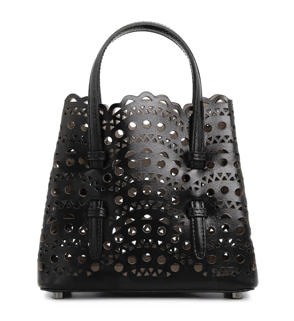 Cut Out Leather Bag 25cm