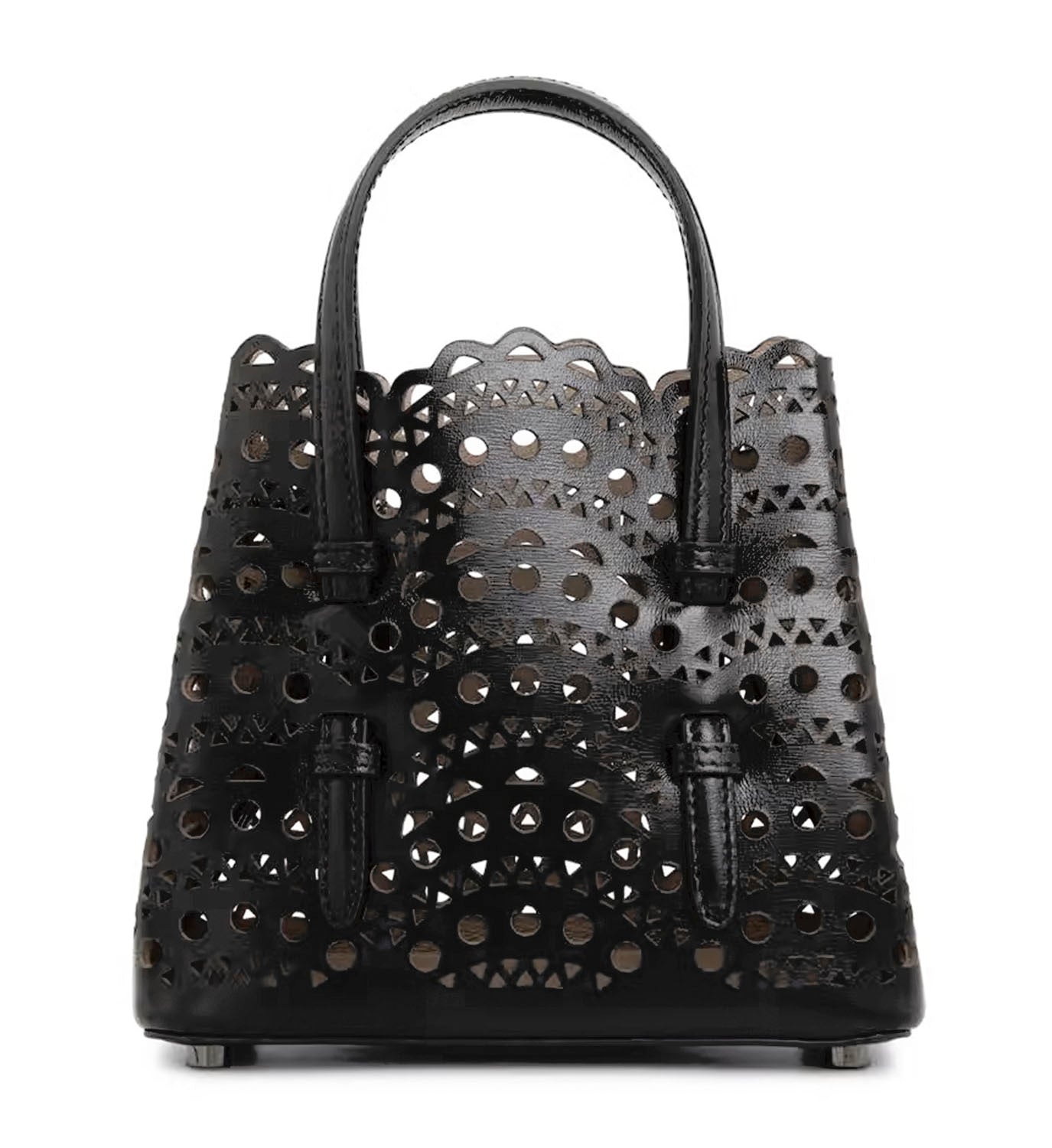 Cut Out Leather Bag 25cm