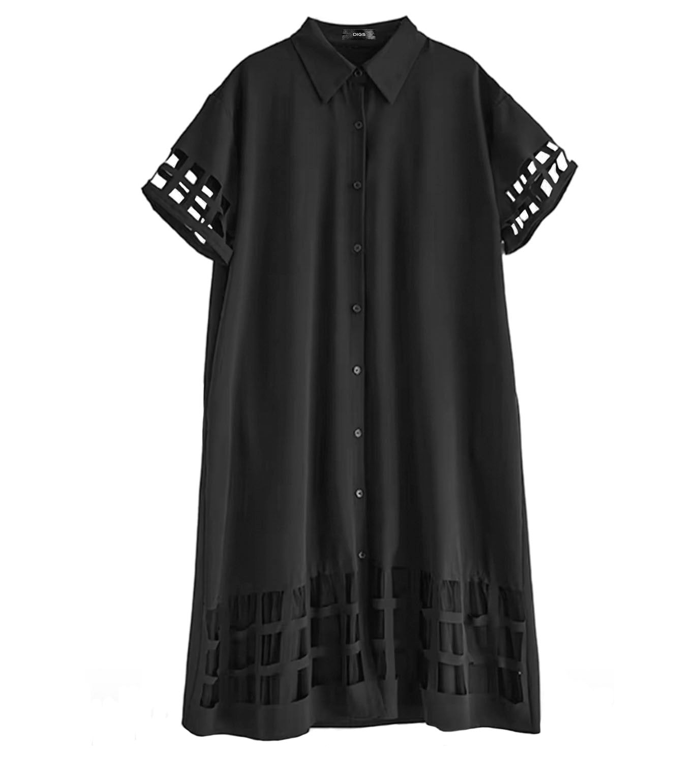 Cut Out Midi Dress - DIGS