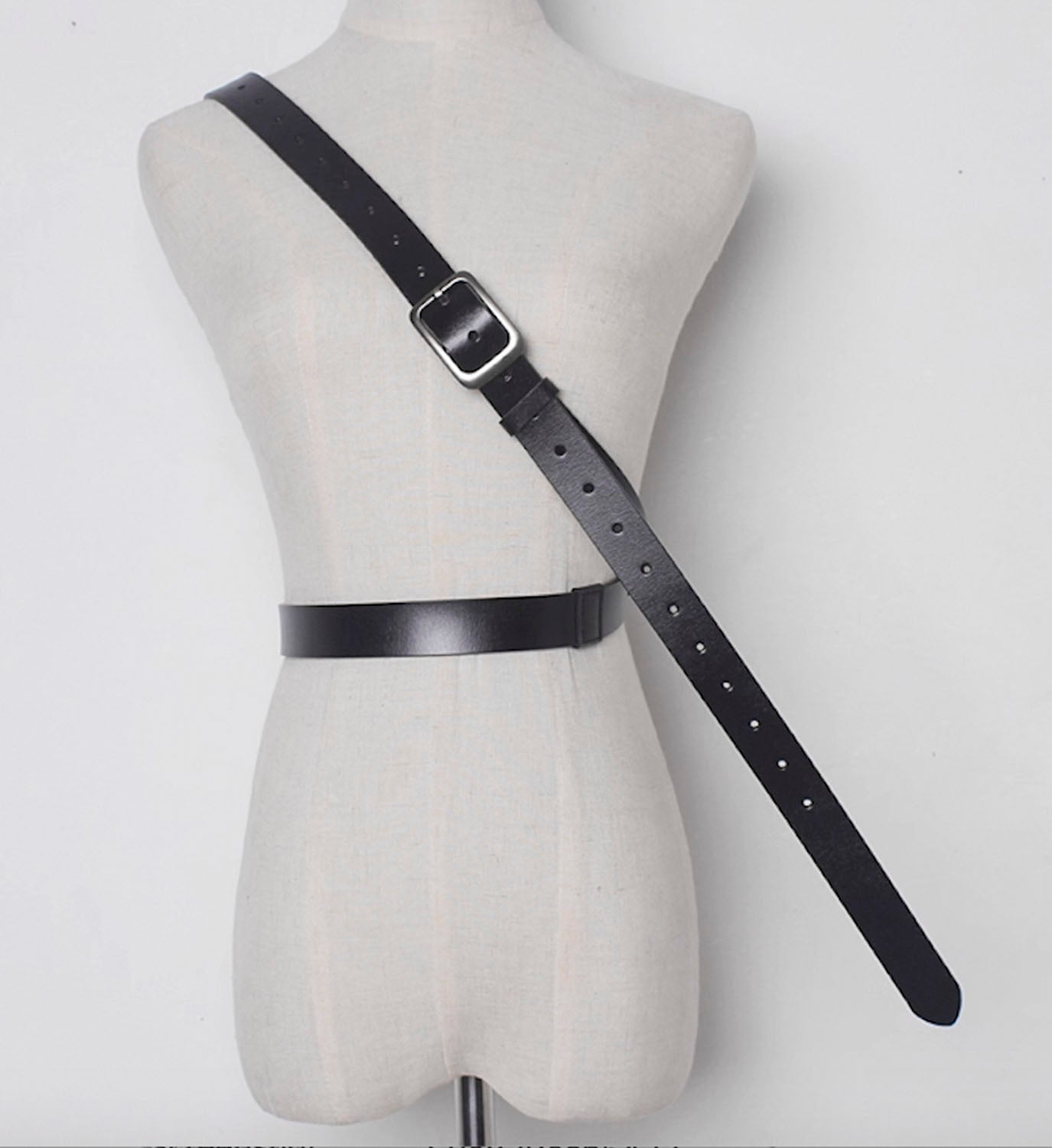Double Wrap Buckle Belt
