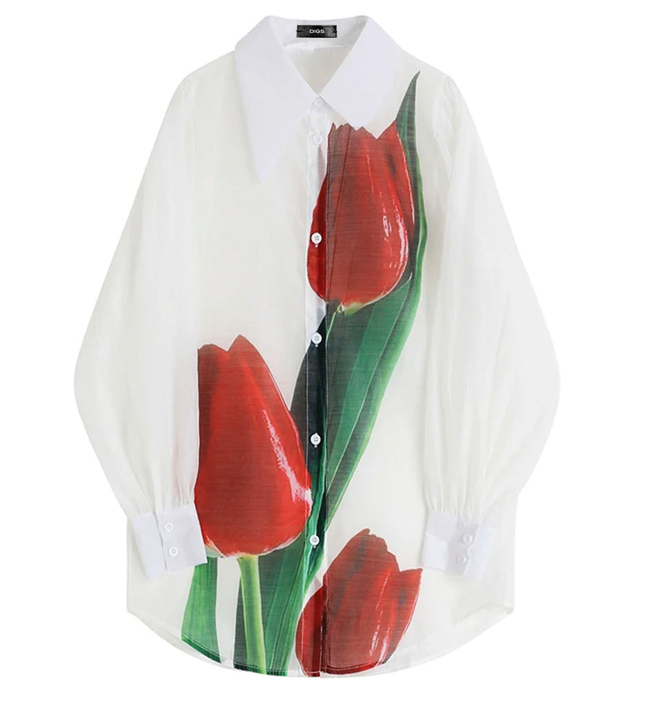 Tulip Chiffon Shirt