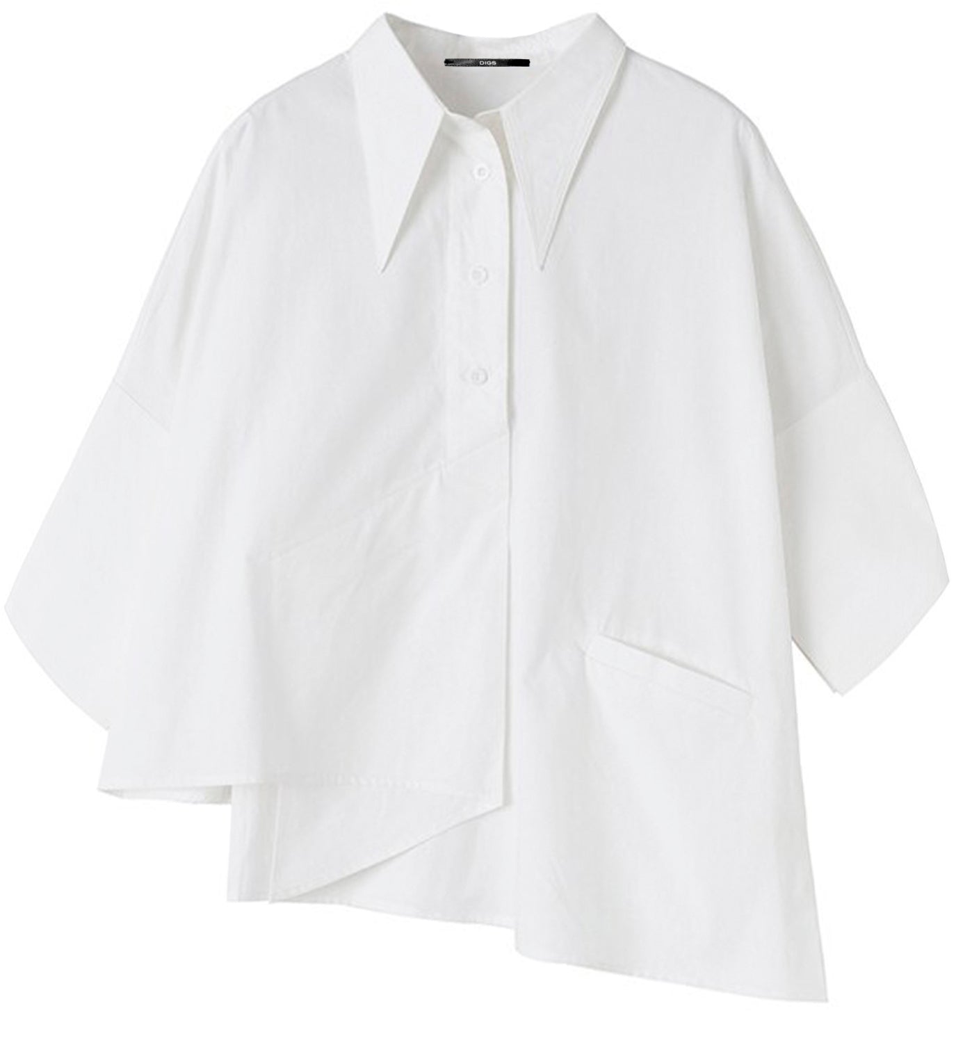 Folded  Poplin Shirt