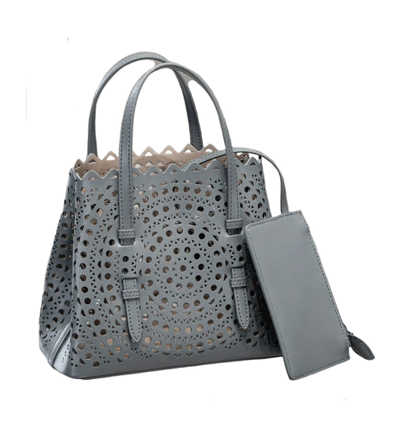 Cut Out Leather Bag 25cm
