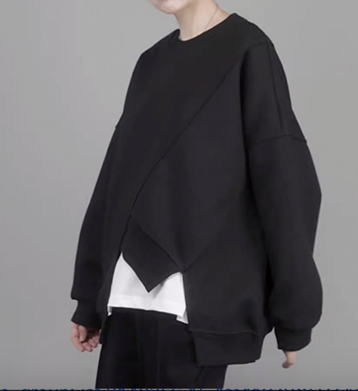 Asymmetrical Sweatshirt