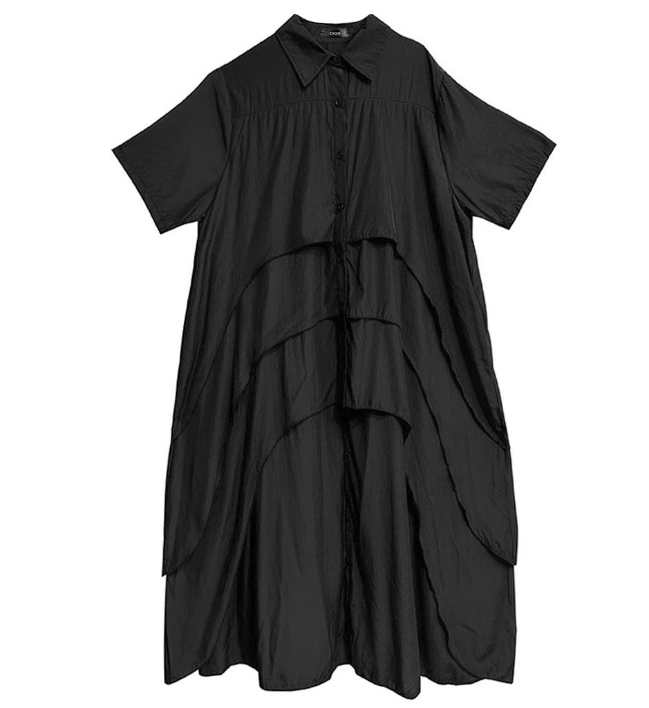 Hi-Lo Ruffled Top