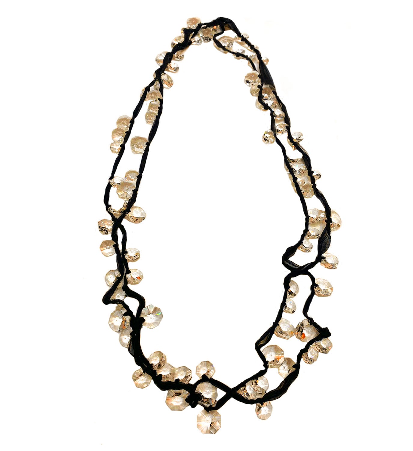 Crystal Octagon Necklace