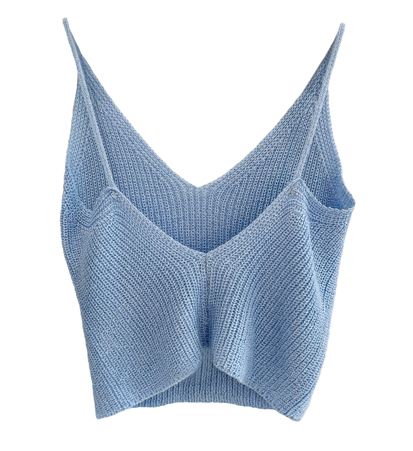 Crop Knit Tank Top