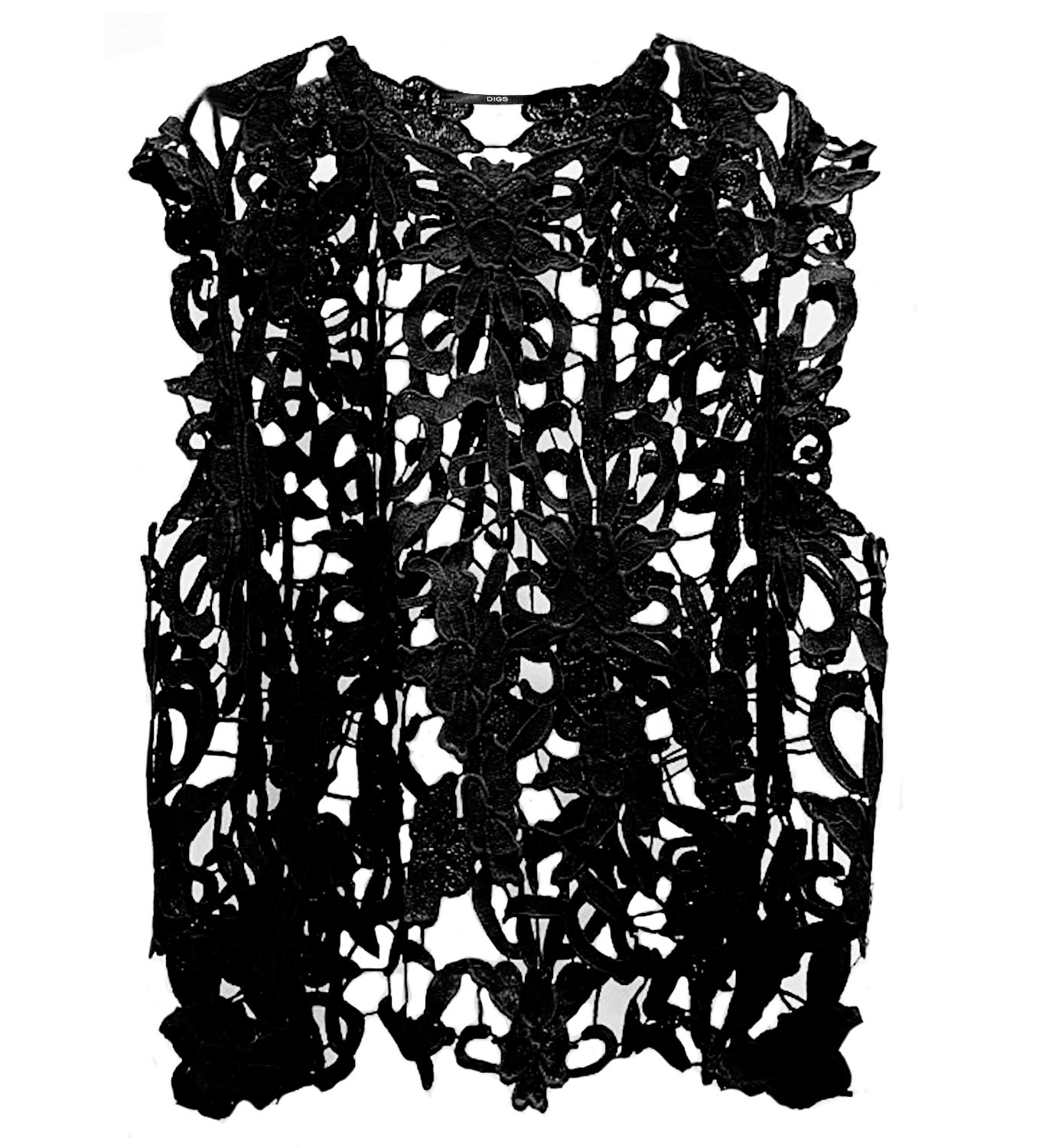Cut Out Lace Top - DIGS