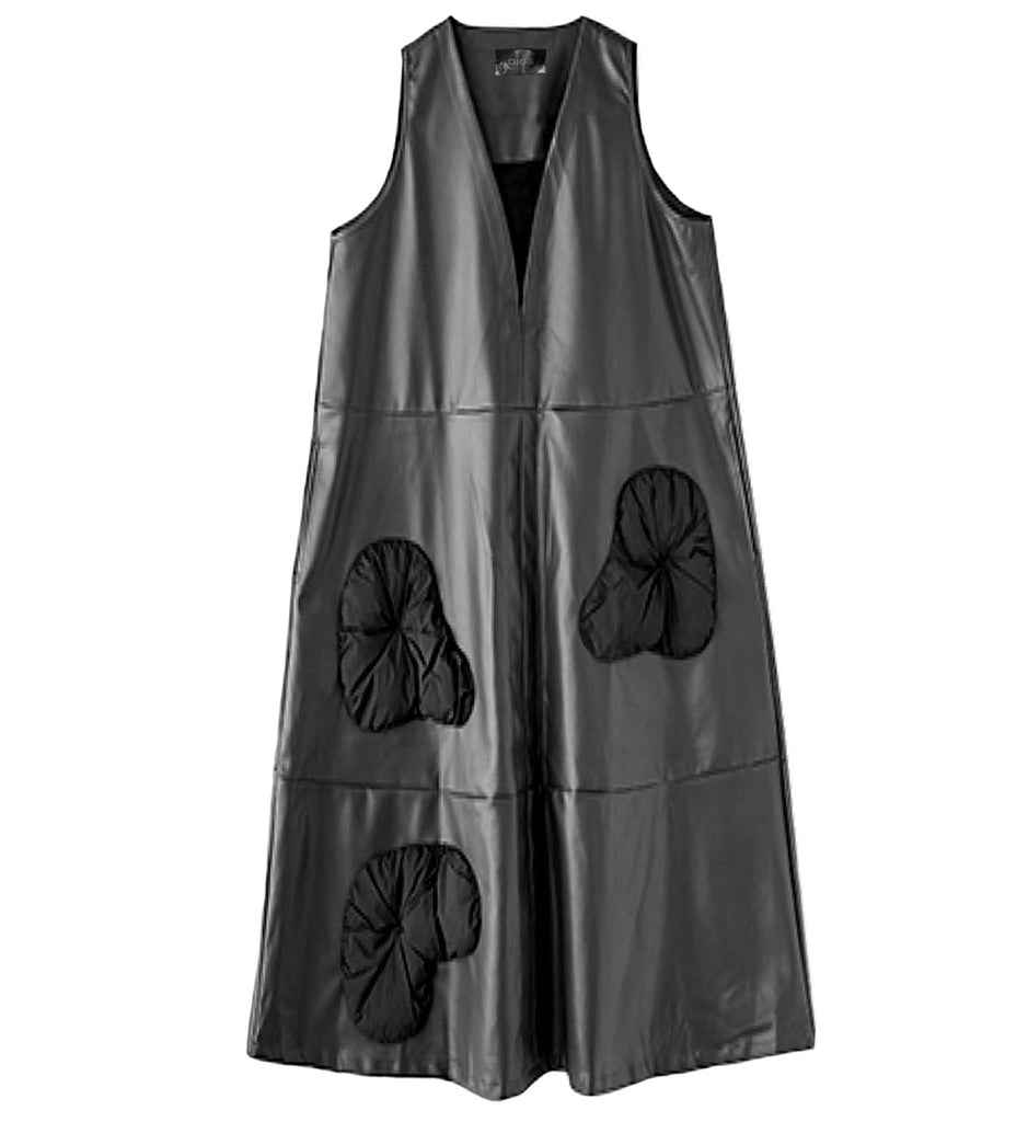 Leather Long Vest