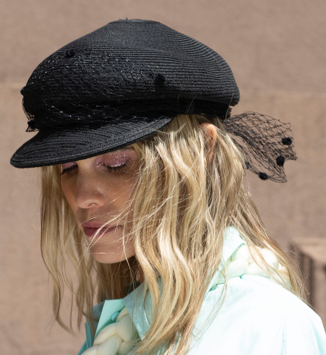 Straw Veil Visor Cap - DIGS