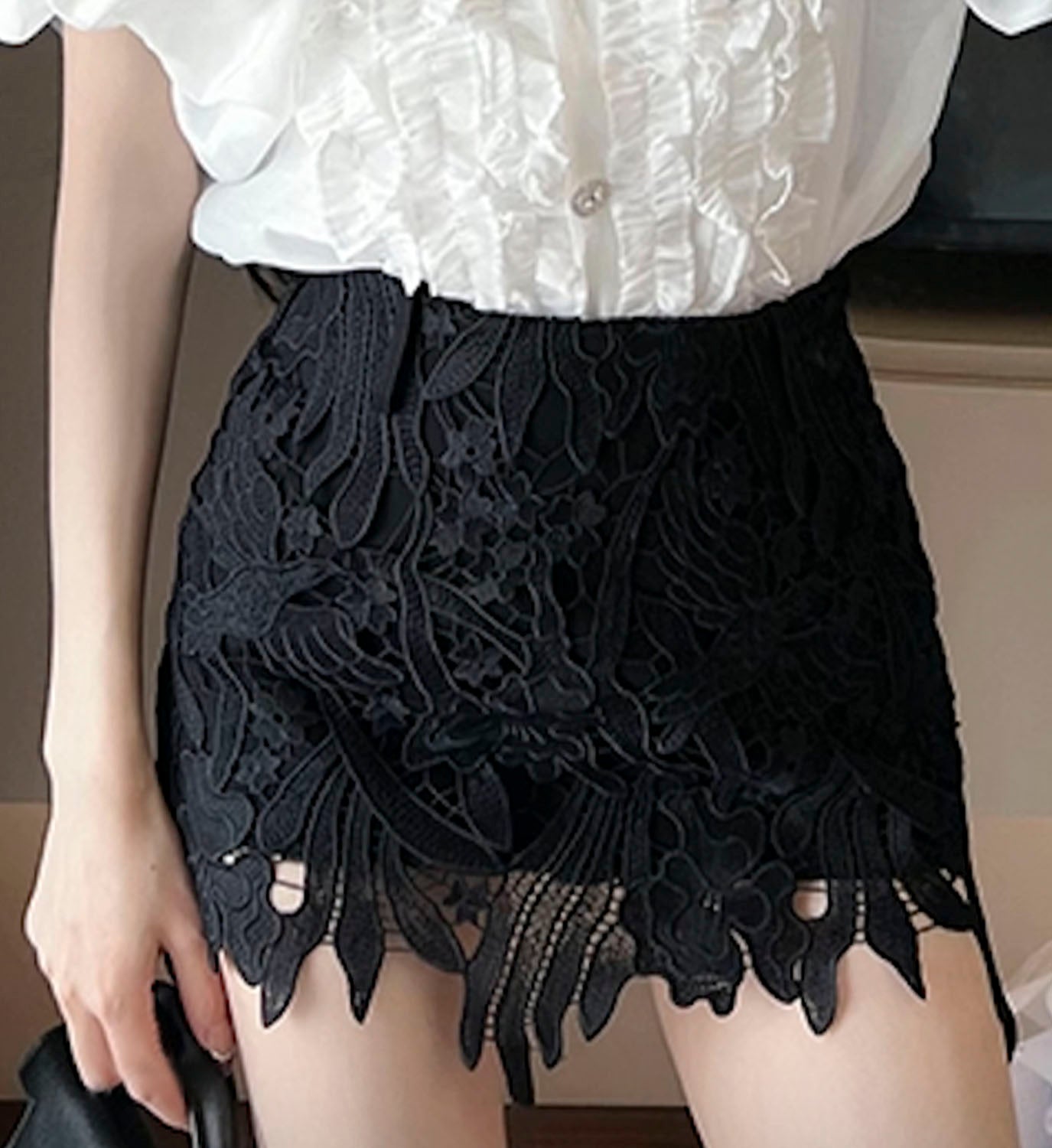 Mini Lace Skirt - DIGS