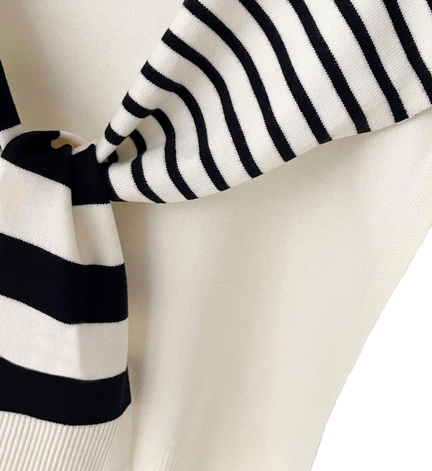 Multi Stripe Shoulder Sweater