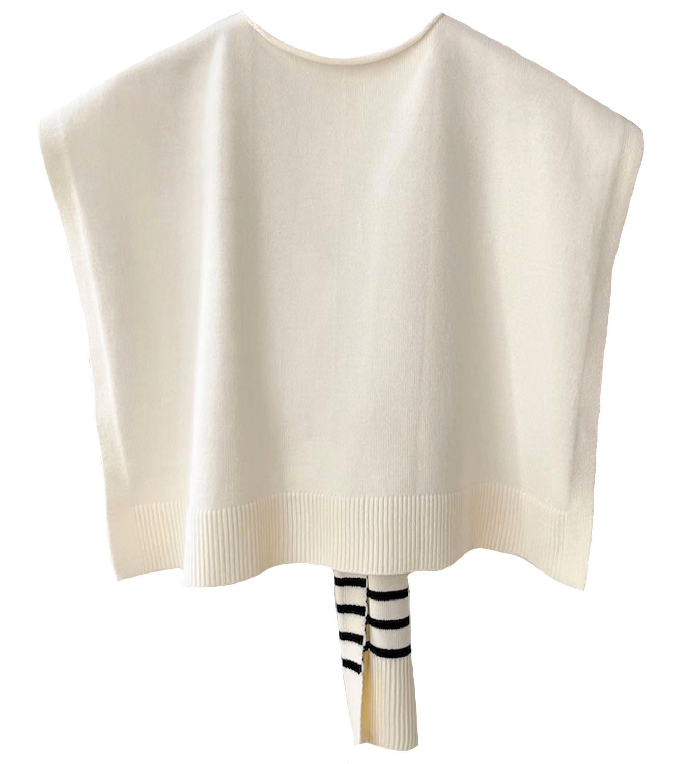 Multi Stripe Shoulder Sweater