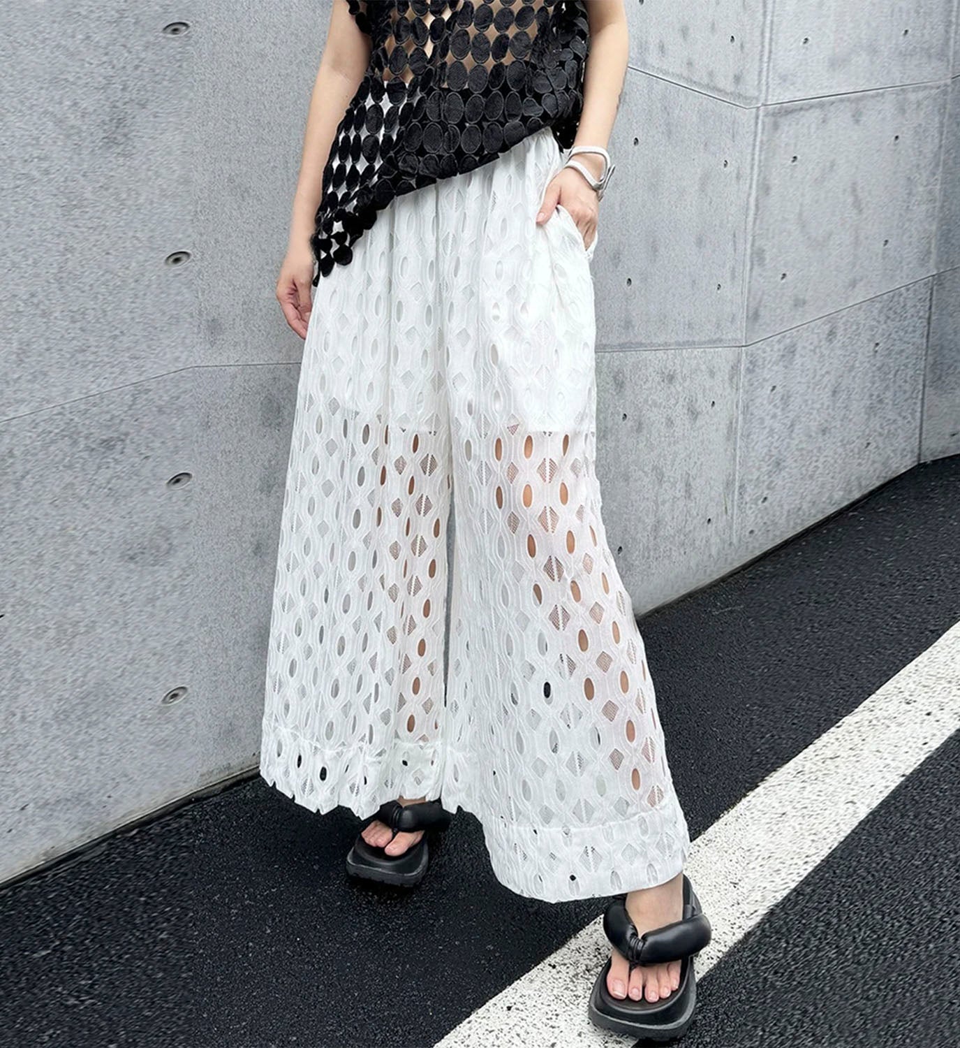 Palazzo Lace Pant