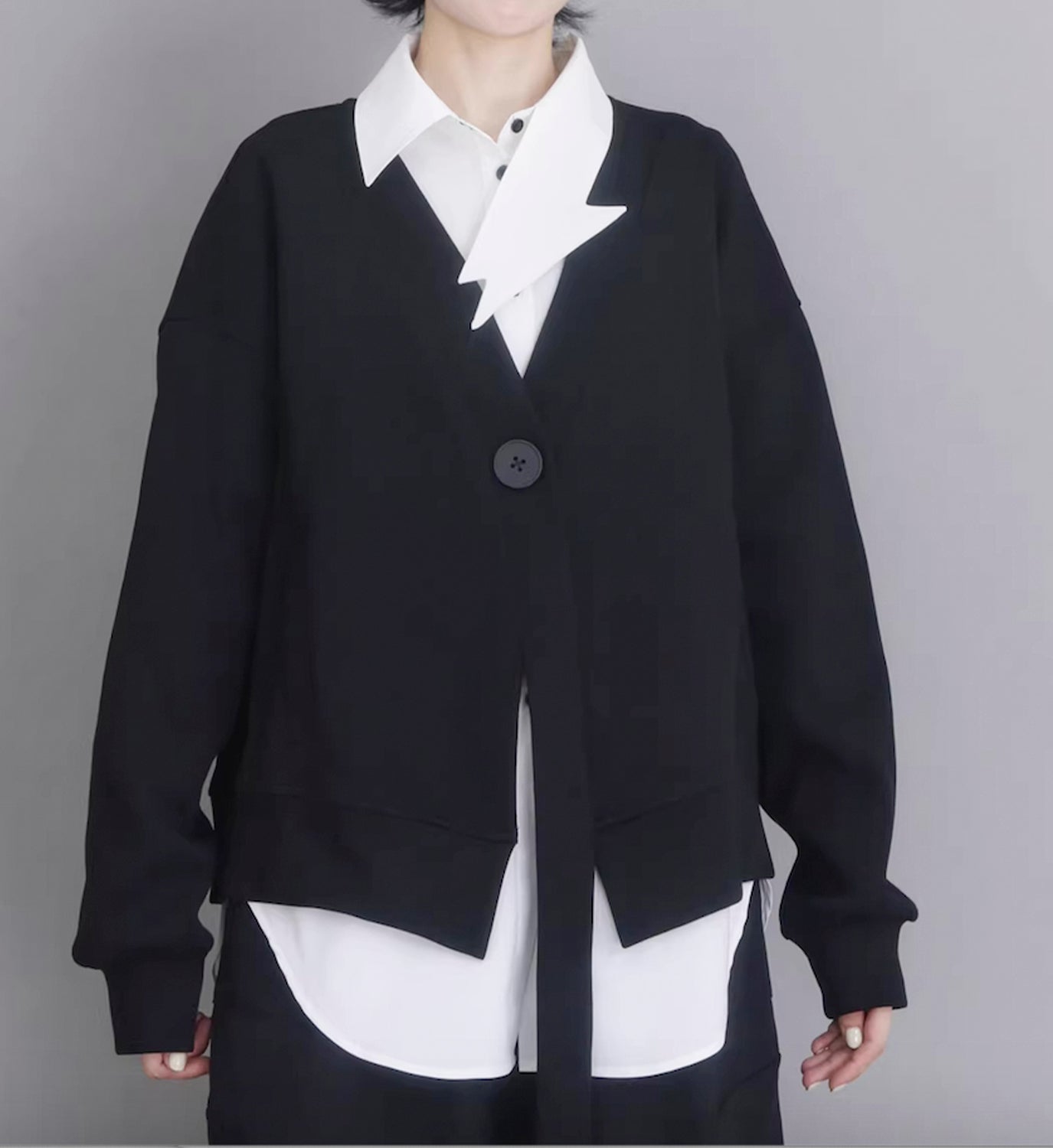 Zig Zag Collar Shirt - DIGS