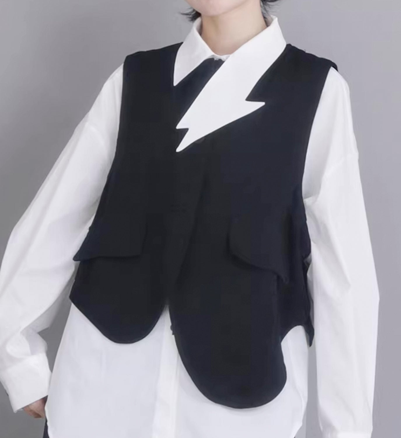 Zig Zag Collar Shirt - DIGS