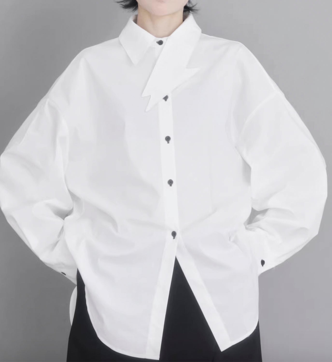 Zig Zag Collar Shirt - DIGS