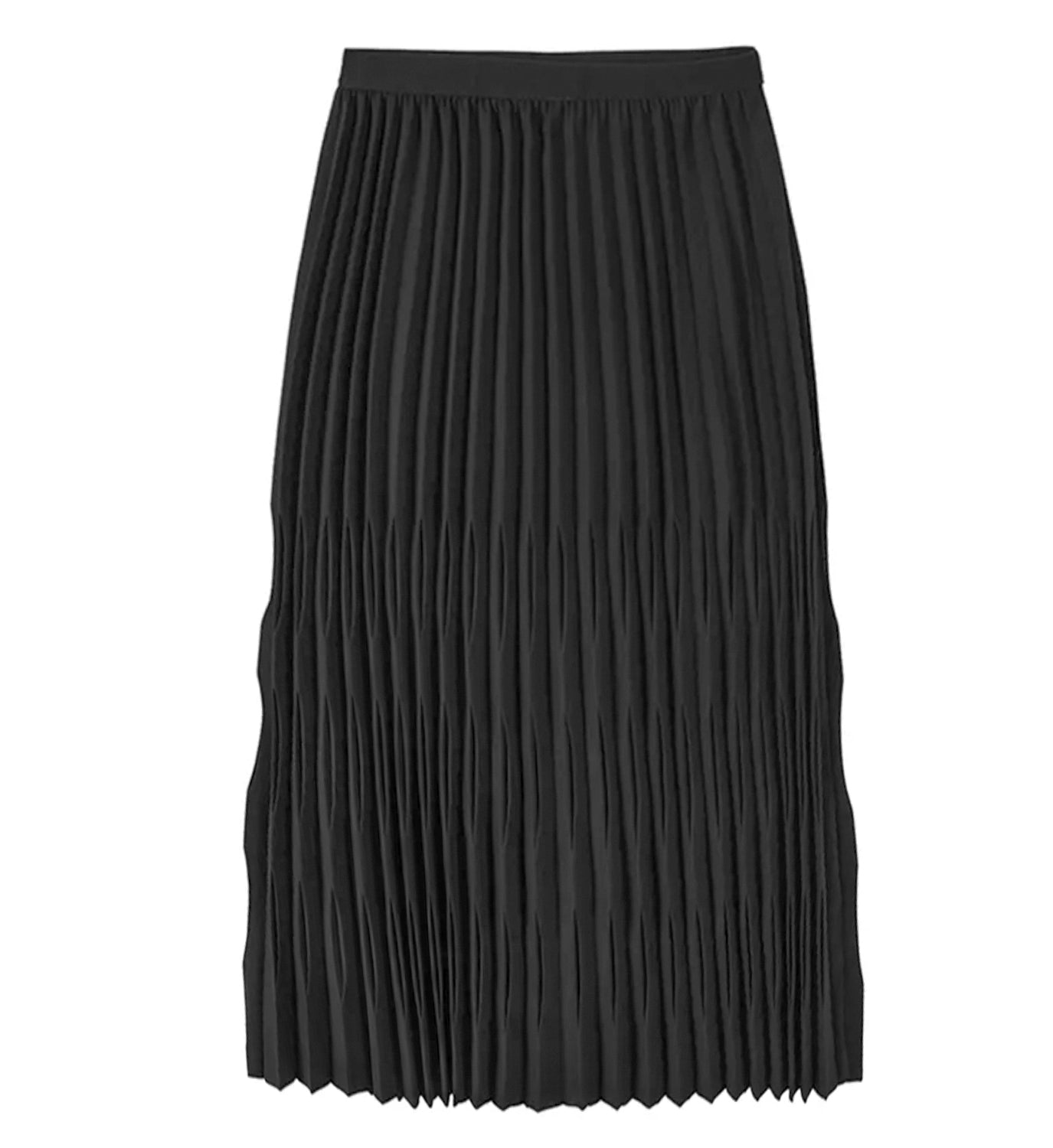 Pleated Midi Skirt