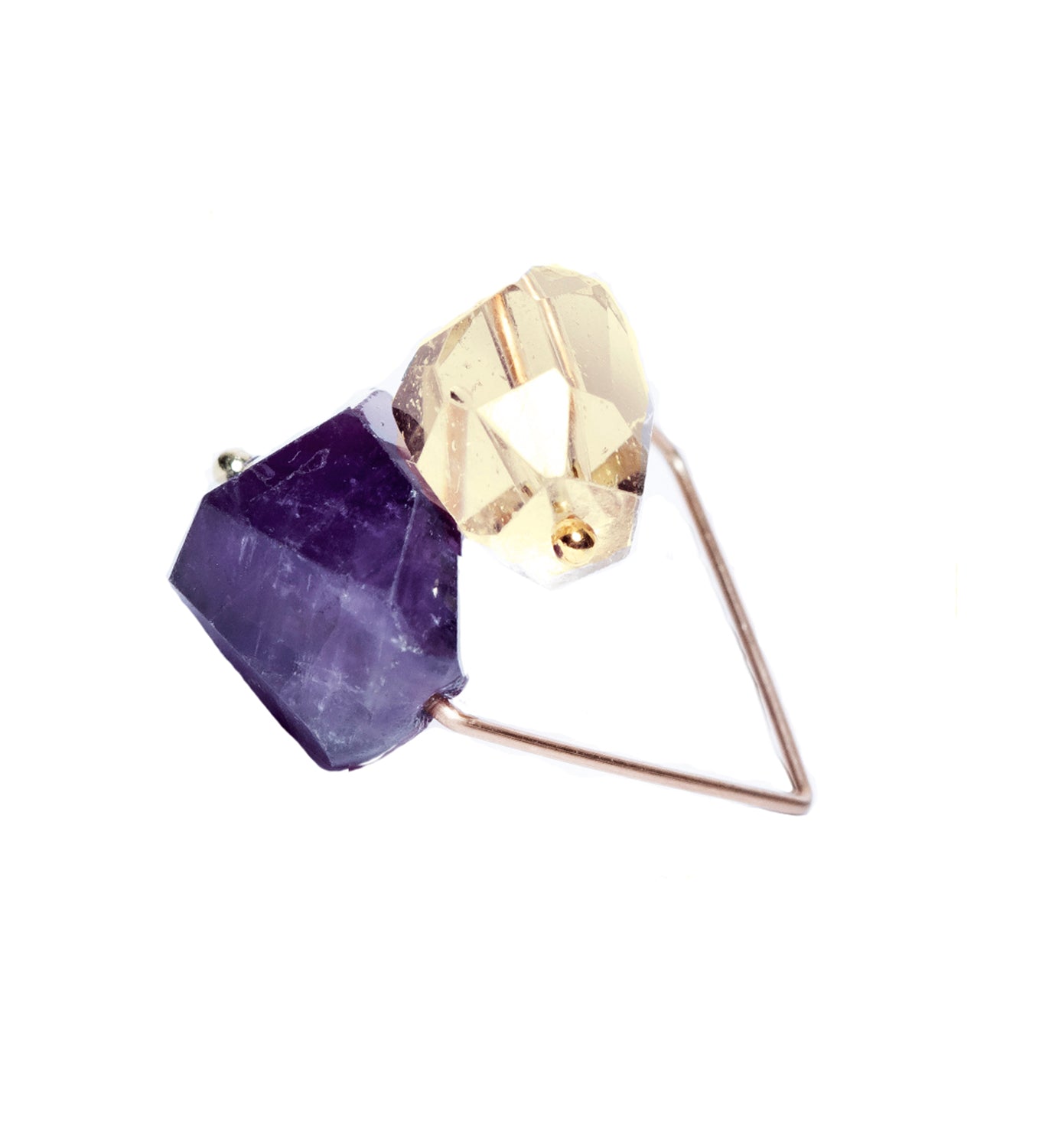 Amethyst Square Ring - DIGS