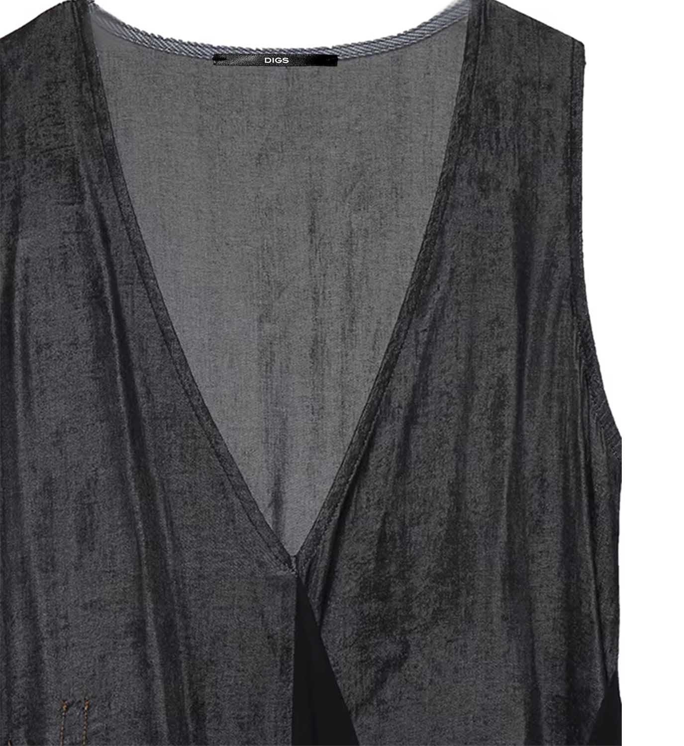 Low V Neck Dress - DIGS