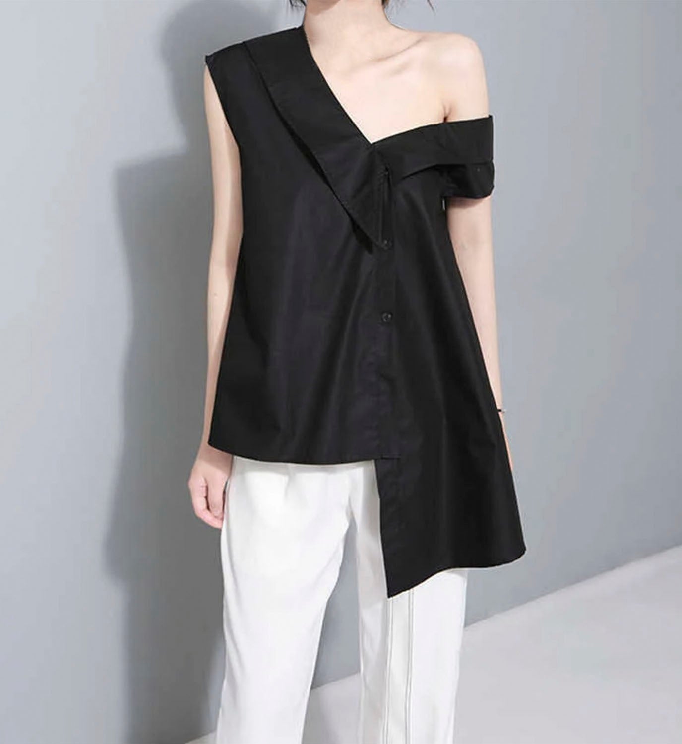 Poplin Shoulder Shirt - DIGS