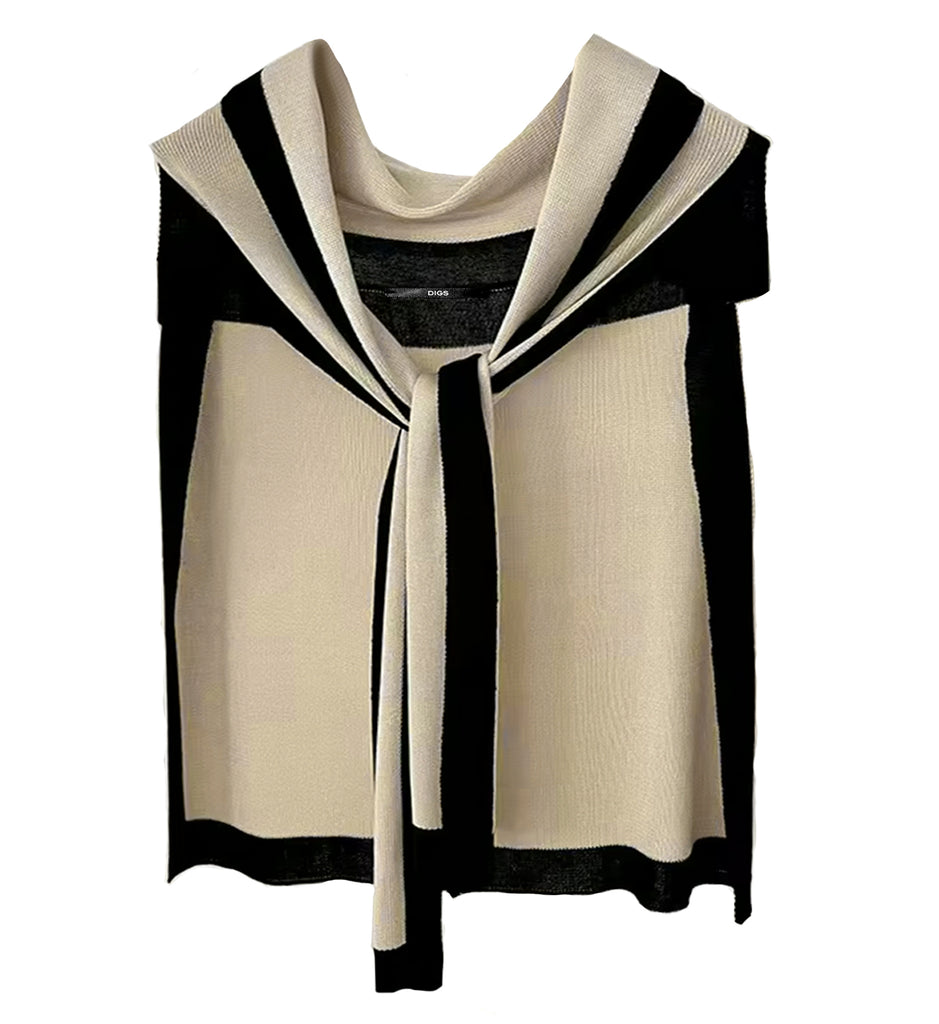Shoulder Front Tie Wrap