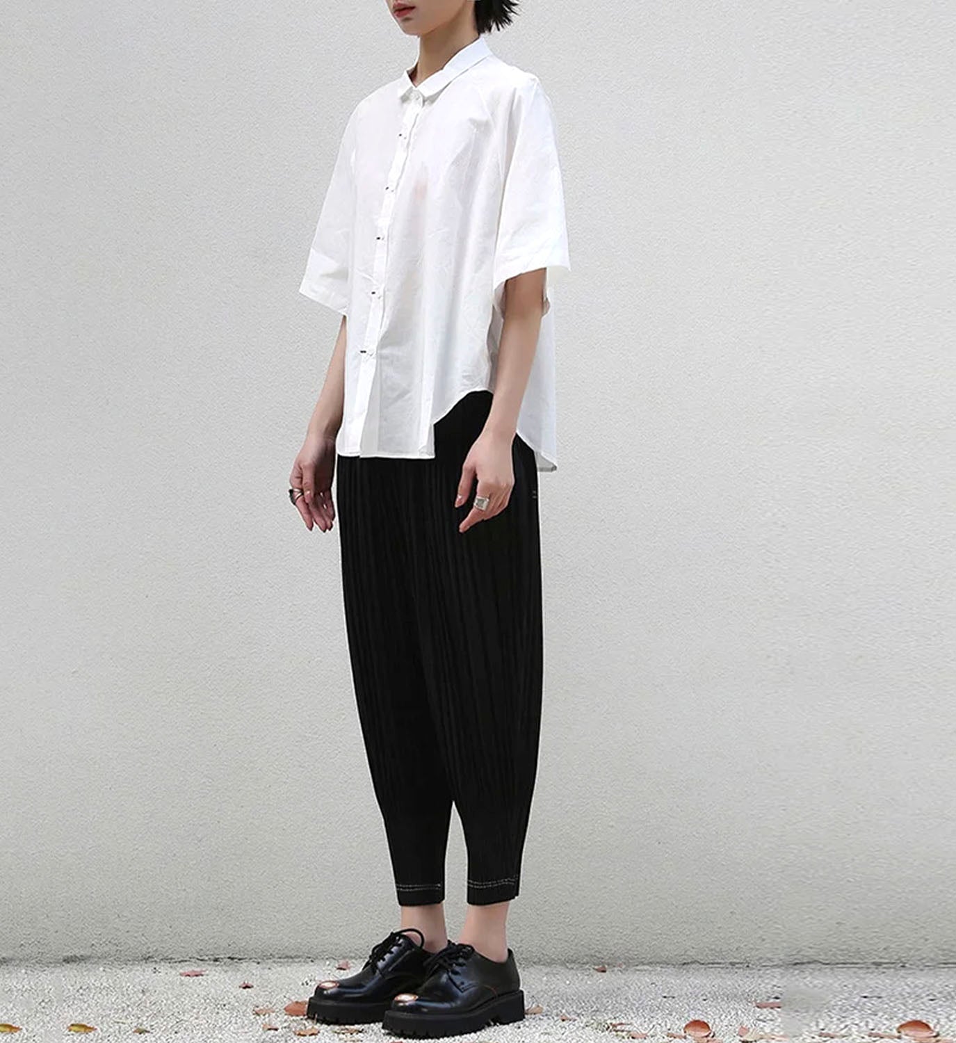 Contrast Stitch Shirt