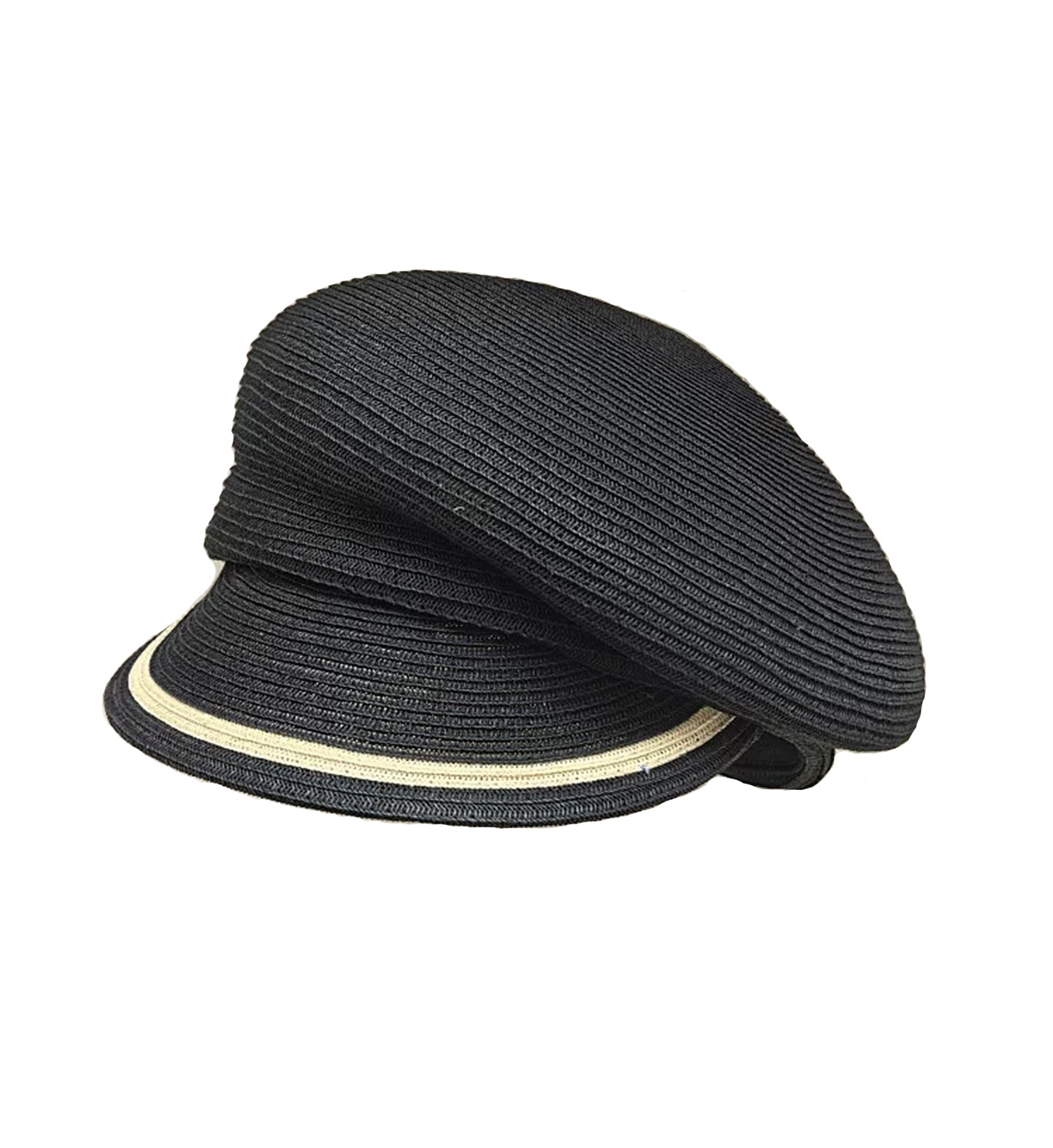 Newsboy Raffia Hat