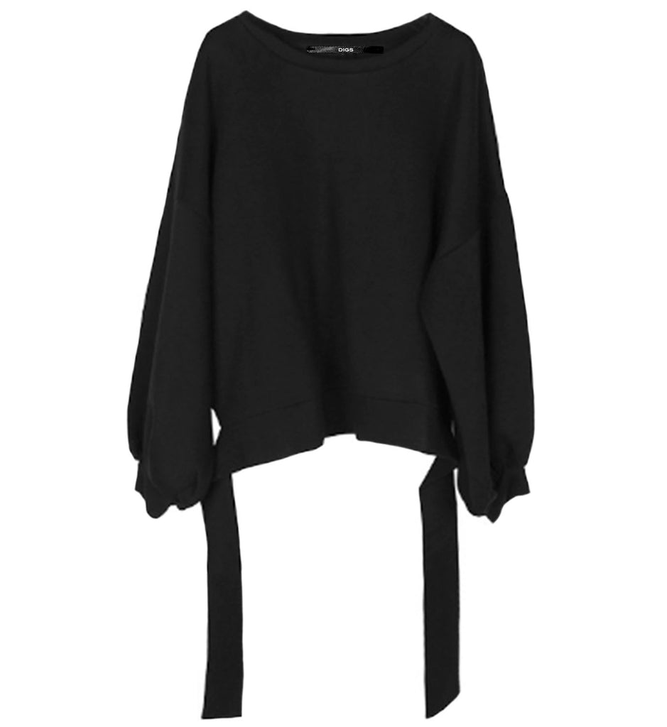 Tie Back Sweatshirt