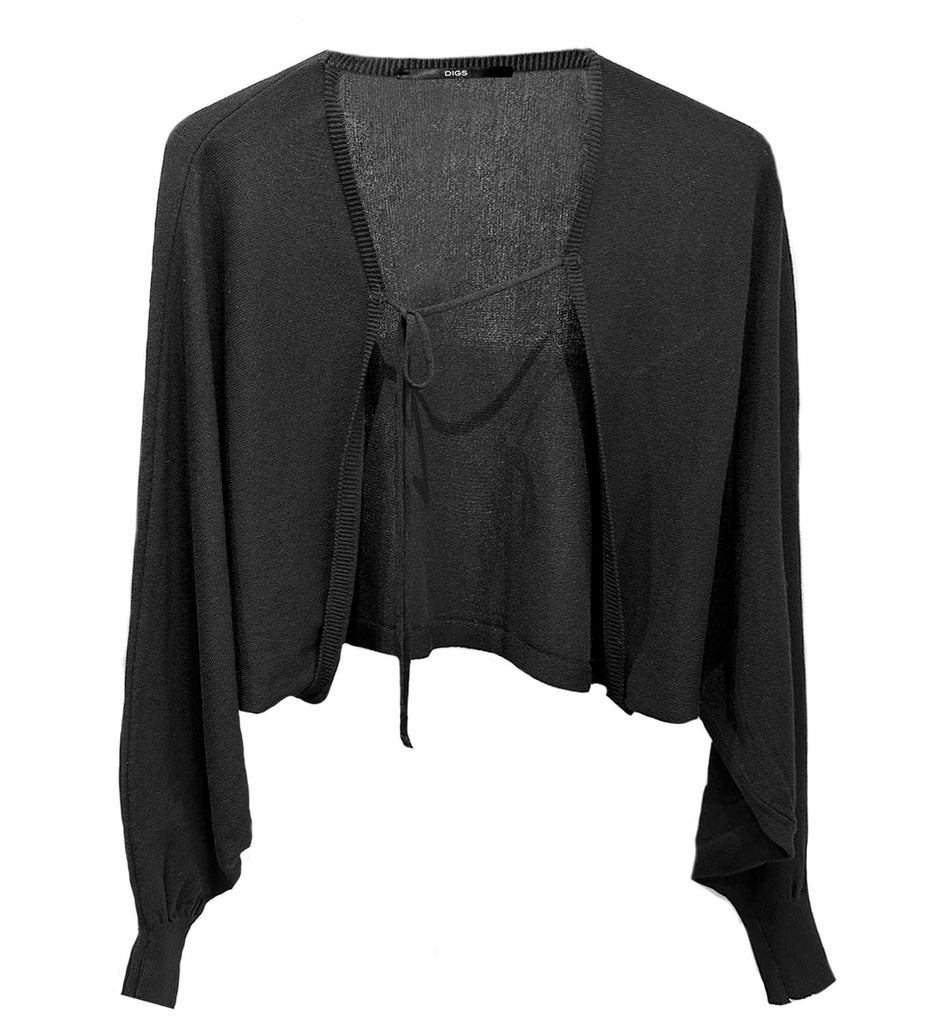 Tie Cropped Shrug