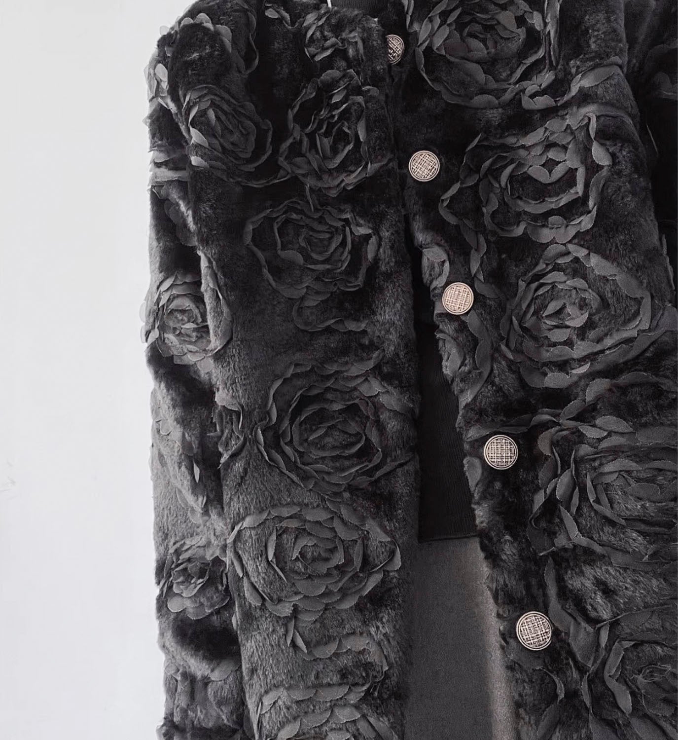 Velvet Rosebud Jacket