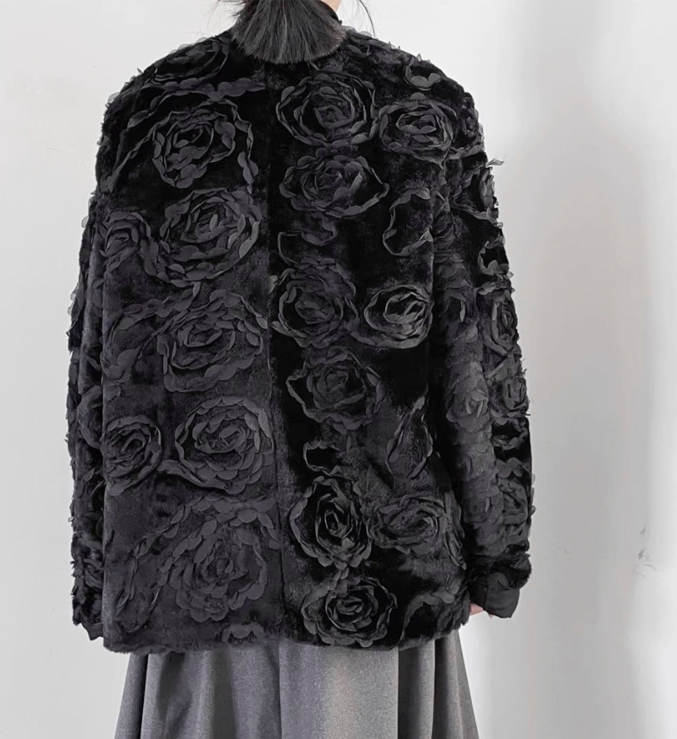 Velvet Rosebud Jacket