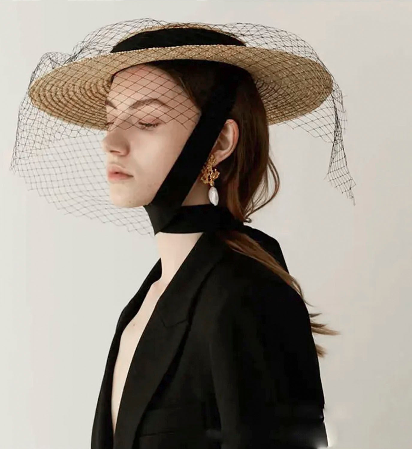 Tuille Straw Tie Hat - DIGS