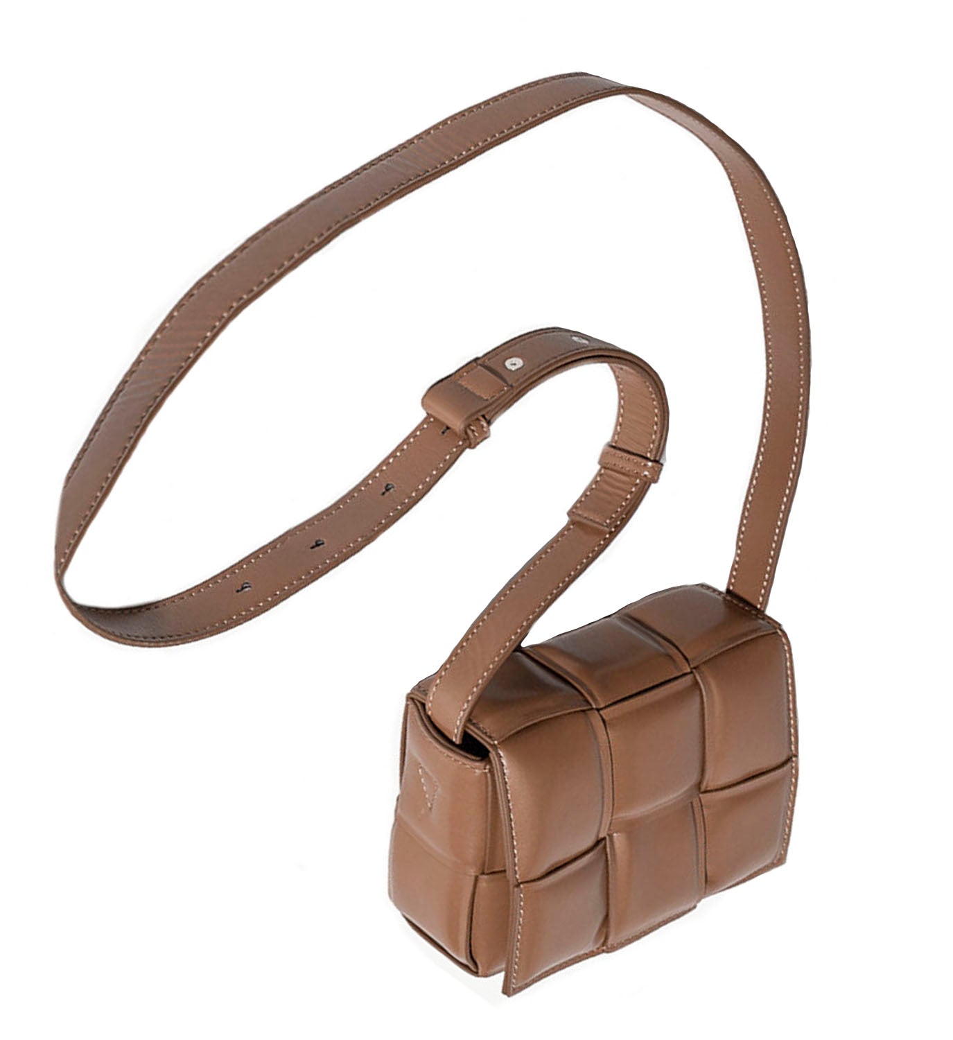 Woven Square Crossbody Bag - DIGS