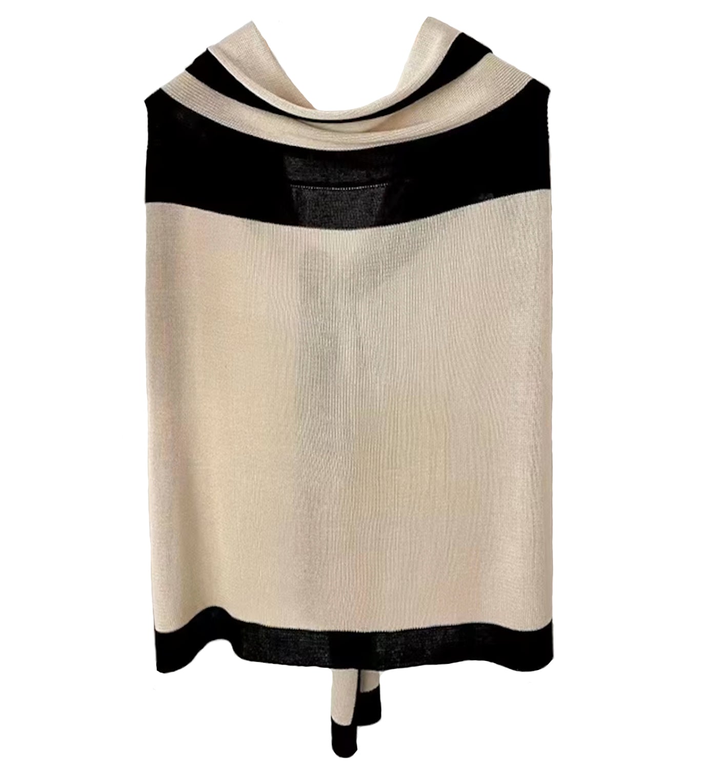 Digs shoulder front tie wrap sweater featuring a cozy knit design with front tie detail and long sleeves.