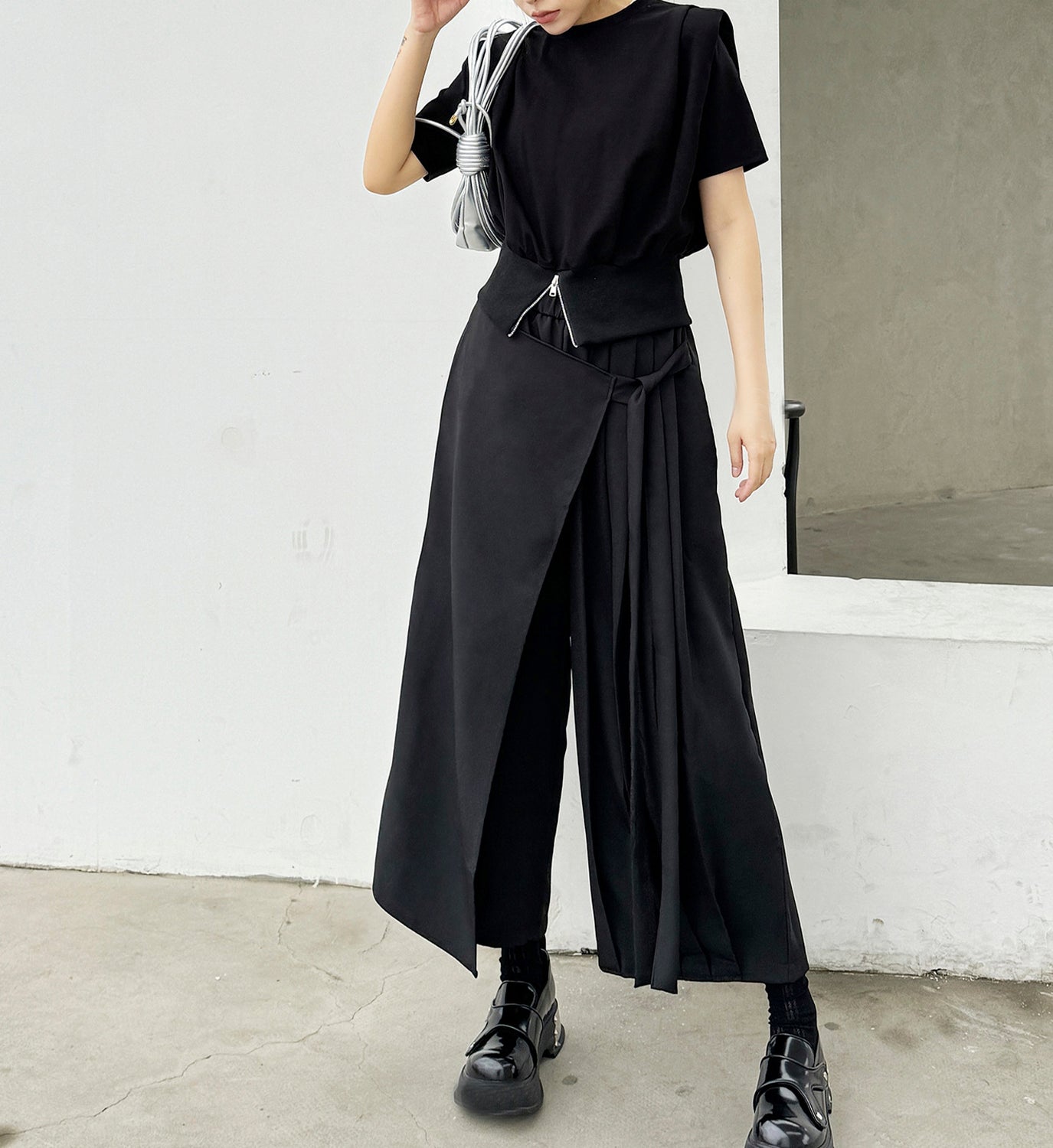 Wrap Cropped Pant - DIGS