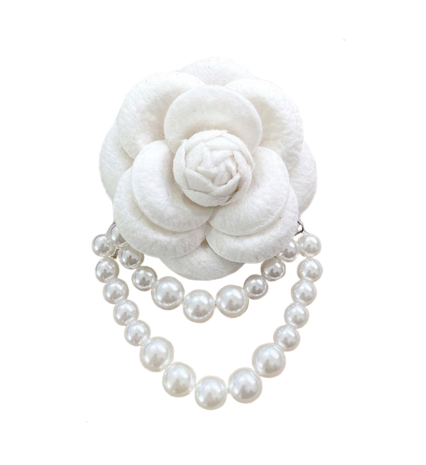 Camelia Pearl Pin - DIGS