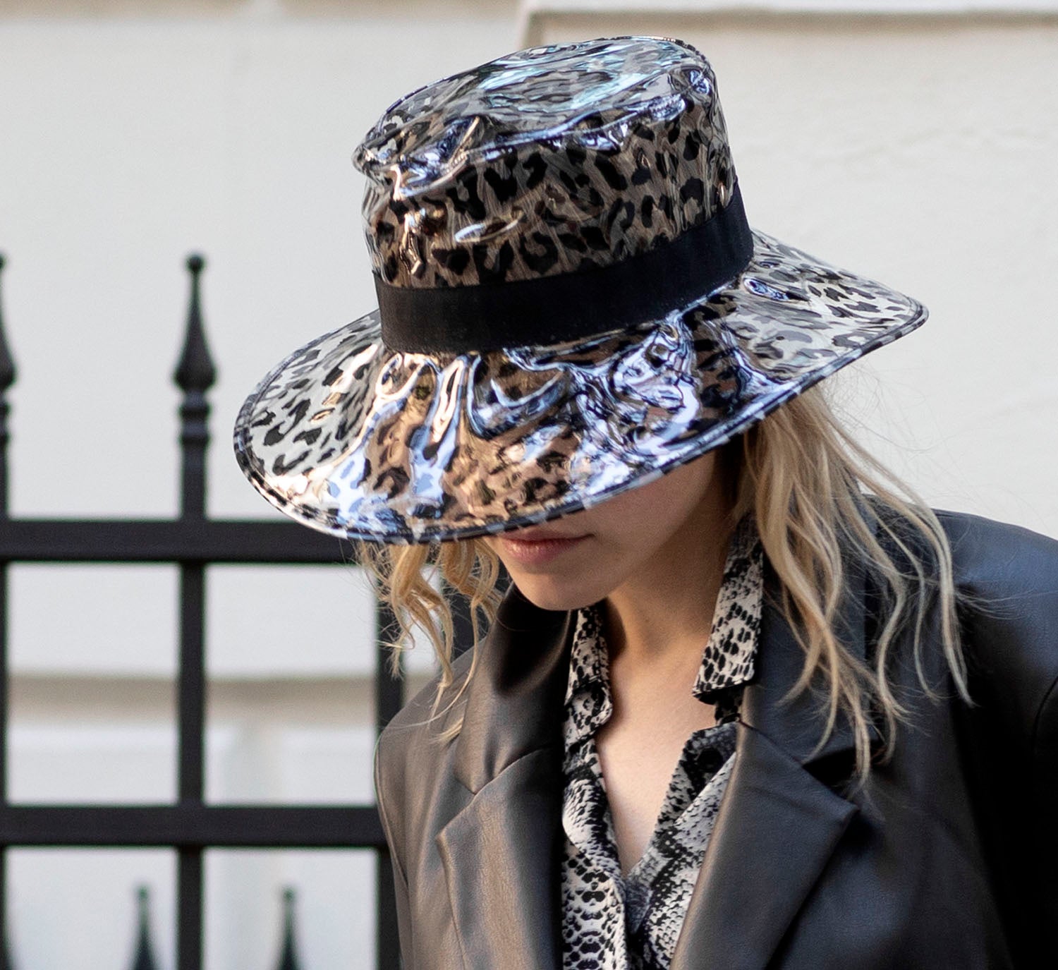 Leopard Rain Hat