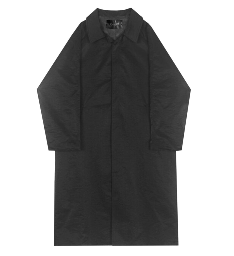Open Back Trench Coat