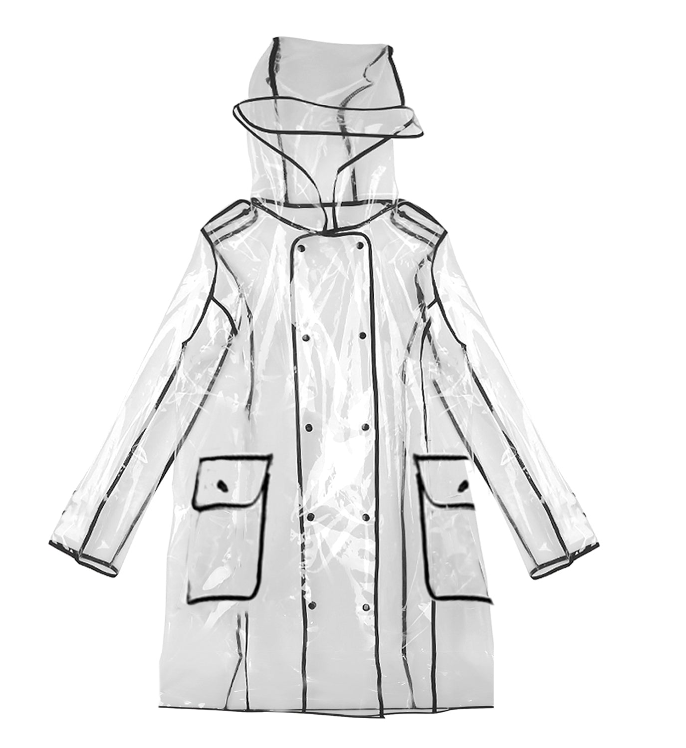Transparent Raincoat - DIGS